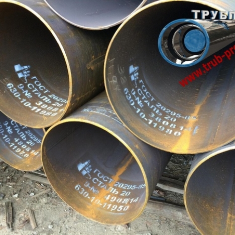 Труба 133x3.5 сталь 10г2фбю, ГОСТ 20295-85 купить по ценам опта в Москве | ТРУБПРОМ