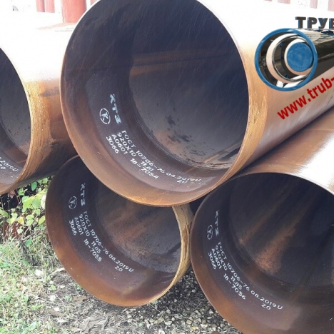 Труба сварная 377х12, сталь 09г2с-15 купить по ценам опта в Москве | ТРУБПРОМ
