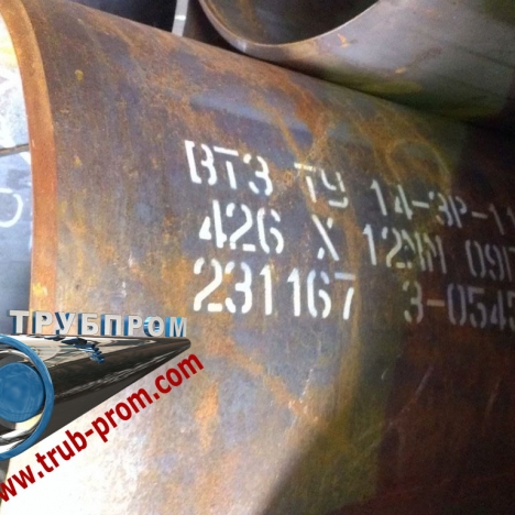 Труба 159х8 сталь 09г2с, ТУ 14-3-1128-2000 купить по ценам опта в Москве | ТРУБПРОМ