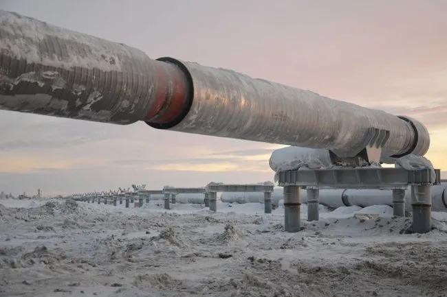 Сварка участка трубопровода Заполярье-Пурпе-2 завершена Сварка участка трубопровода Заполярье-Пурпе-2 завершена