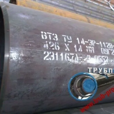 Труба низколегированная 426х20 сталь 09г2с, ГОСТ 8732-78, Арт. 76889 - ТРУБПРОМ